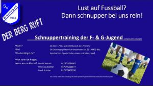 schnuppertraining