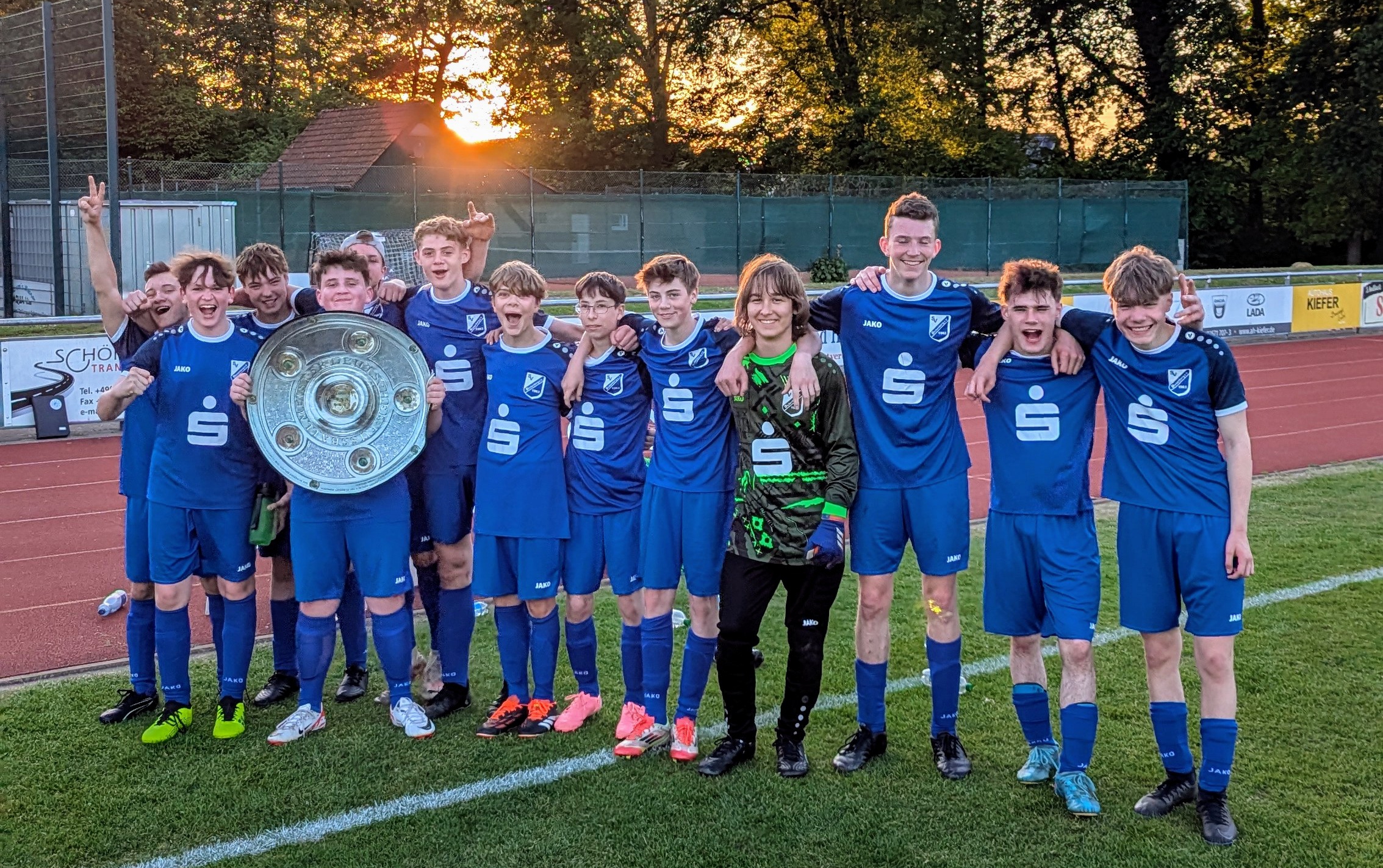 B1 des SV Dickenberg ist Meister der Kreisliga C2